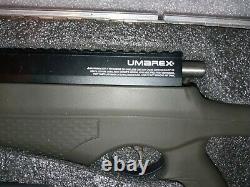 Umarex Air Saber PCP Hunting Arrow Rifle Bow 4x32 & Red Dot Scope, Case knife