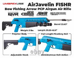 Umarex AirJavelin FishR PCP Bowfishing Airgun & 2 Fiberglass Pro-Point Arrows