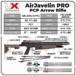 Umarex AirJavelin Pro PCP Air Rifle Arrow Gun with 9 Arrows & Riflescope (2252668)