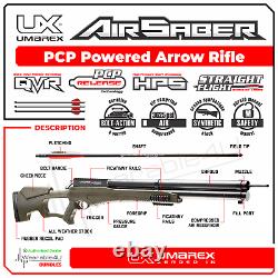 Umarex AirSaber Air Archery PCP Arrow Air Rifle and arrows and Wearable4U Bundle