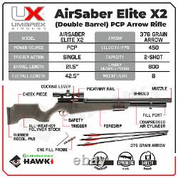 Umarex AirSaber Elite X2 Double Barrel PCP Arrow Gun Air Rifle