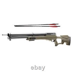 Umarex AirSaber Green PCP Arrow Air Rifle with 2 Carbon Fiber Arrows