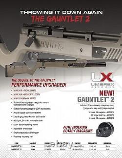 Umarex Gauntlet 2.22 Pellet PCP Air Rifle 1050 FPS