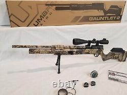 Umarex Gauntlet 2 PCP Air Rifle. 25 Caliber, Fully CUSTOMIZED No RESERVE