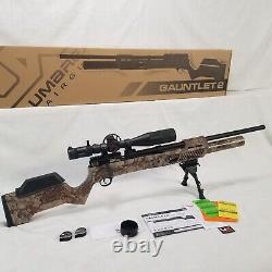 Umarex Gauntlet 2 PCP Air Rifle. 25 caliber Full Custom Hunting Package withExtras