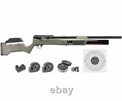 Umarex Gauntlet 2 SL22.22 Cal PCP Side Lever Air Rifle with Pellets and Targets