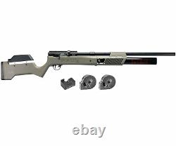 Umarex Gauntlet 2 SL22.22 Cal PCP Side Lever Air Rifle with Pellets and Targets