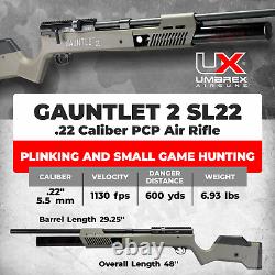 Umarex Gauntlet 2 SL22.22 Caliber PCP Side Lever Air Rifle 2254832