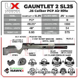 Umarex Gauntlet 2 SL25.25 Caliber PCP Side Lever Air Rifle 2254833