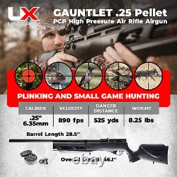 Umarex Gauntlet PCP. 25 cal Air Rifle with. 25 Pellets and Extra 8-Shot Mag Bundle