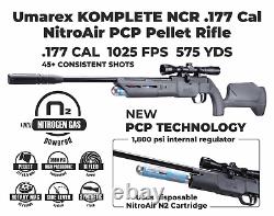 Umarex Komplete NCR. 177 cal Side lever PCP Air rifle with Pellets and Targets