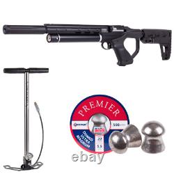 Umarex Notos PCP. 22 Caliber Air Rifle w G9 Hand Pump and Pellet