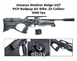 Umarex Walther Reign UXT PCP Bullpup Air Rifle. 22 Caliber and Wearable4U Bundle