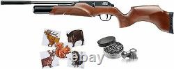 Umarex Walther Rotek. 177 cal PCP Air Rifle and Paper Targets and Pellets Bundle