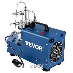 VEVOR 30MPA/4500PSI High Pressure Air Compressor, PCP Airgun Scuba Air Pump 1800W