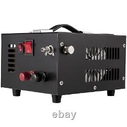 VEVOR 30Mpa/4500Psi PCP Air Compressor Manual-Stop with Built-in Fan 12V/110V/220V