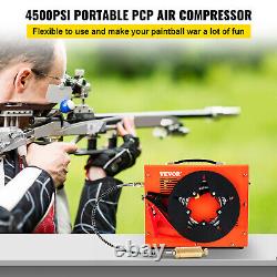 VEVOR Portable PCP Air Compressor 30MPA Auto-stop 12V/110V/220V for Paintball
