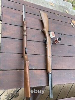 Vintage 1965 Benjamin Model 317 177Cal Pellet Rifle Backyard Plinking Beast