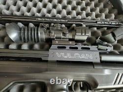Vulcan v2 25 cal, 5 magazine 3000-3500 bar max capacity Pcp air rifle