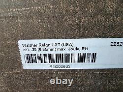 Walther Reign UXT. 25 caliber Air Rifle Brand New PCP Black Bullpup Umarex
