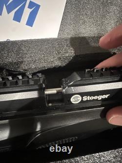 XM1 Scout PCP Air Gun. 22 Caliber Black Synthetic with Adjustable Pull Open Box