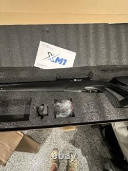 XM1 Scout PCP Air Gun. 22 Caliber Black Synthetic with Adjustable Pull Open Box