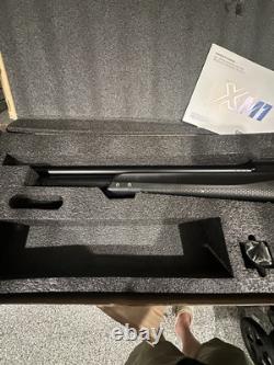 XM1 Scout PCP Air Gun. 22 Caliber Black Synthetic with Adjustable Pull Open Box