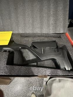 XM1 Scout PCP Air Gun. 22 Caliber Black Synthetic with Adjustable Pull Open Box