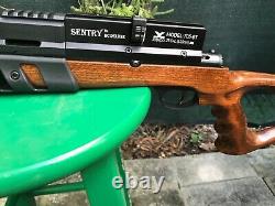 Xisico Sentry HC Deluxe PCP. 25 Cal pellet air rifle withscope and rings new