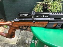Xisico Sentry HC Deluxe PCP. 25 Cal pellet air rifle withscope and rings new
