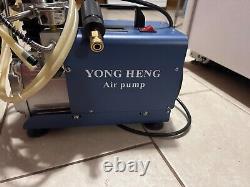 YONG HENG 4500PSI 30Mpa High Pressure PCP Air Compressor Pump Rifle Airgun Scuba